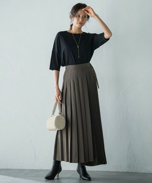 LAUTREAMONT / ロートレアモン ニット・セーター | バックボタン5分袖ニット≪手洗い可能≫ | 詳細13