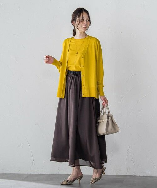 LAUTREAMONT / ロートレアモン ニット・セーター | バックボタン5分袖ニット≪手洗い可能≫ | 詳細17