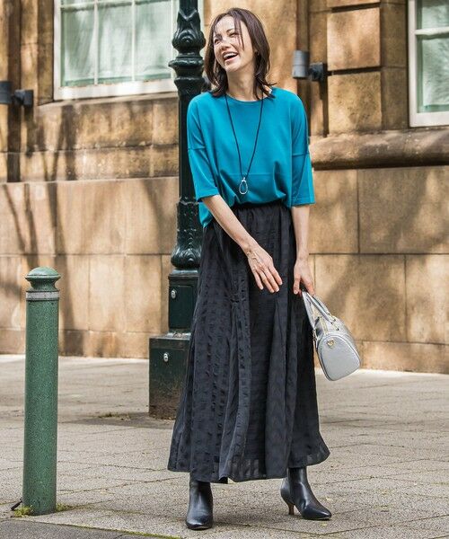 LAUTREAMONT / ロートレアモン ニット・セーター | バックボタン5分袖ニット≪手洗い可能≫ | 詳細22