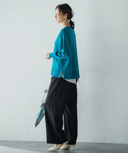 LAUTREAMONT / ロートレアモン カーディガン・ボレロ | Vネックニットカーディガン≪手洗い可能≫ | 詳細27