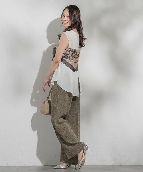 LAUTREAMONT / ロートレアモン シャツ・ブラウス | ノースリーブレイヤードブラウス≪洗濯機で洗える・吸水速乾・接触冷感≫ | 詳細3