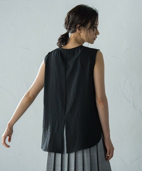 LAUTREAMONT / ロートレアモン シャツ・ブラウス | ノースリーブレイヤードブラウス≪洗濯機で洗える・吸水速乾・接触冷感≫ | 詳細20