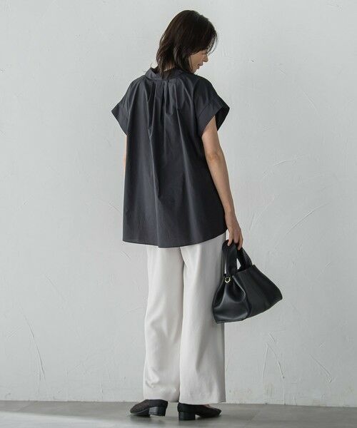 LAUTREAMONT / ロートレアモン シャツ・ブラウス | タイプライターペプラムブラウス≪洗濯機で洗える≫ | 詳細5