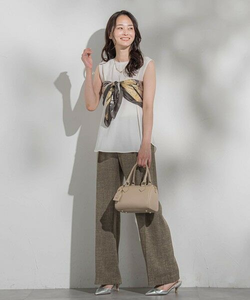 LAUTREAMONT / ロートレアモン マフラー・ショール・スヌード・ストール | 馬車柄スクエアシルクスカーフ | 詳細10