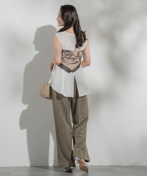 LAUTREAMONT / ロートレアモン マフラー・ショール・スヌード・ストール | 馬車柄スクエアシルクスカーフ | 詳細11