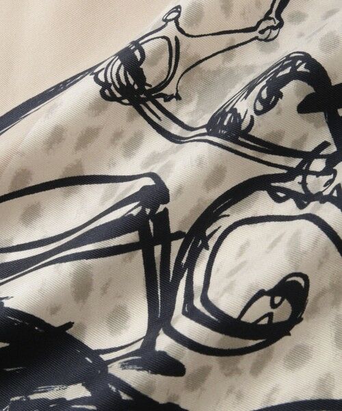 LAUTREAMONT / ロートレアモン マフラー・ショール・スヌード・ストール | 馬車柄スクエアシルクスカーフ | 詳細20