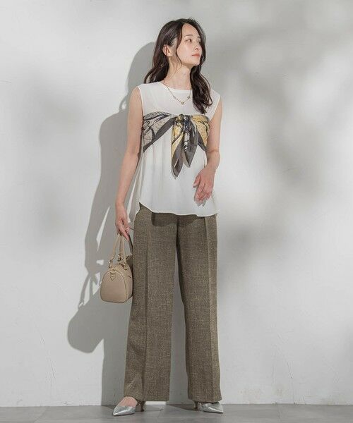 LAUTREAMONT / ロートレアモン マフラー・ショール・スヌード・ストール | 馬車柄スクエアシルクスカーフ | 詳細8