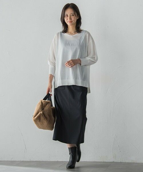 LAUTREAMONT / ロートレアモン その他小物 | 【VIOLAd'ORO】エコムートン 2WAYトート ELMO / V-8773 | 詳細11