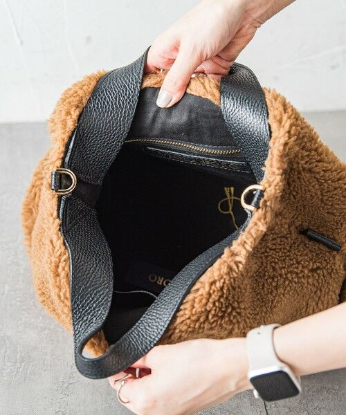 LAUTREAMONT / ロートレアモン その他小物 | 【VIOLAd'ORO】エコムートン 2WAYトート ELMO / V-8773 | 詳細13