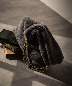 LAUTREAMONT / ロートレアモン その他小物 | 【WEB限定】【VIOLAd'ORO】エコムートン チェーンショルダートートM ELMO / V-8680