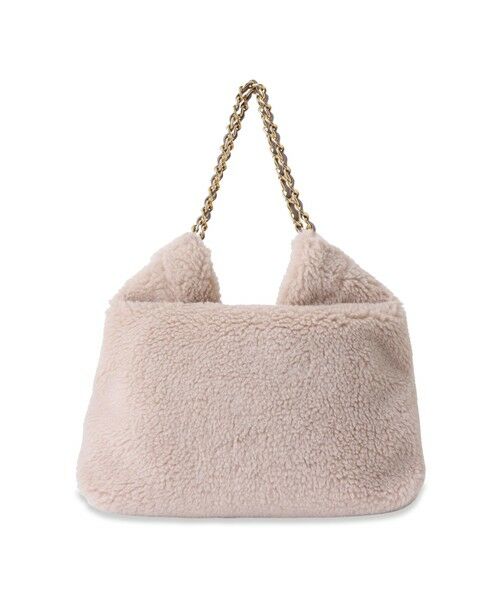 LAUTREAMONT / ロートレアモン その他小物 | 【WEB限定】【VIOLAd'ORO】エコムートン チェーンショルダートートM ELMO / V-8680 | 詳細1