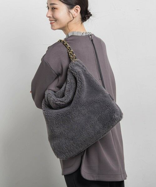 LAUTREAMONT / ロートレアモン その他小物 | 【WEB限定】【VIOLAd'ORO】エコムートン チェーンショルダートートM ELMO / V-8680 | 詳細19