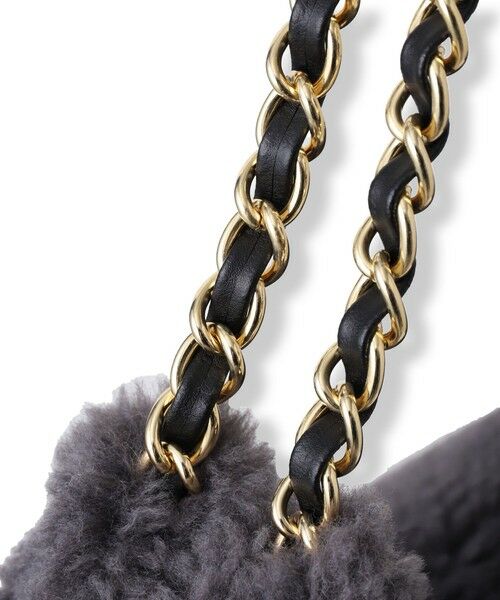 LAUTREAMONT / ロートレアモン その他小物 | 【WEB限定】【VIOLAd'ORO】エコムートン チェーンショルダートートM ELMO / V-8680 | 詳細13