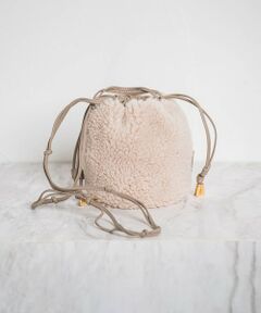 LAUTREAMONT / ロートレアモン その他小物 | 【WEB限定】【VIOLAd'ORO】ボア巾着ミニバッグ　ELMO / V-8925