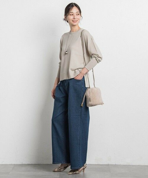 LAUTREAMONT / ロートレアモン その他小物 | 【WEB限定】【VIOLAd'ORO】ボア巾着ミニバッグ　ELMO / V-8925 | 詳細3