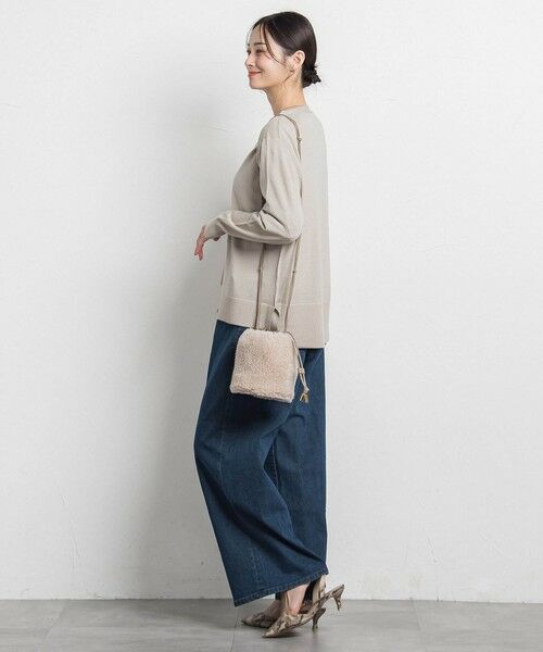 LAUTREAMONT / ロートレアモン その他小物 | 【WEB限定】【VIOLAd'ORO】ボア巾着ミニバッグ　ELMO / V-8925 | 詳細6