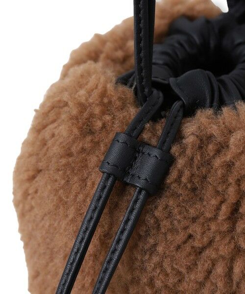 LAUTREAMONT / ロートレアモン その他小物 | 【WEB限定】【VIOLAd'ORO】ボア巾着ミニバッグ　ELMO / V-8925 | 詳細11