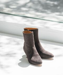 LAUTREAMONT / ロートレアモン フラットシューズ | 【REMME/レメ】スエードレザーショートブーツ