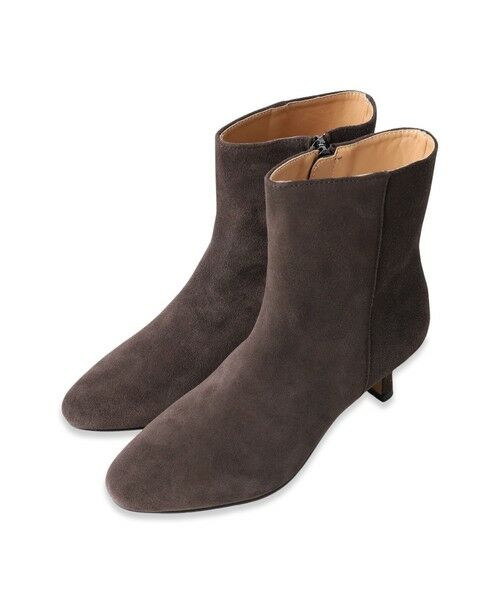 LAUTREAMONT / ロートレアモン フラットシューズ | 【REMME/レメ】スエードレザーショートブーツ | 詳細1