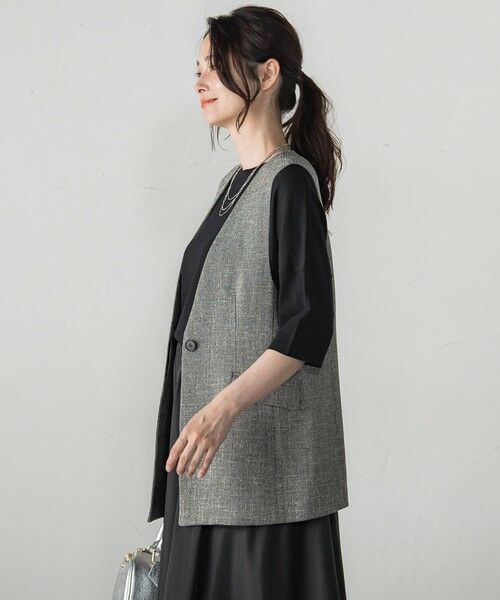 LAUTREAMONT / ロートレアモン ダウンジャケット・ベスト | トリッカースラブVカラージレ≪手洗い可能・防シワ・UV≫ | 詳細6