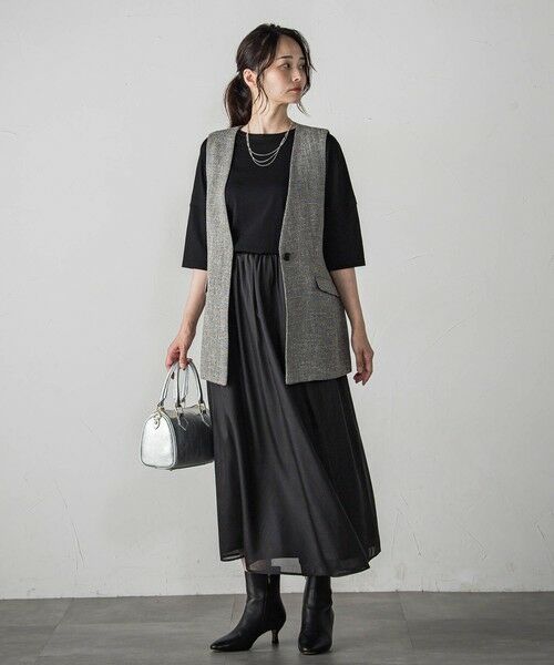 LAUTREAMONT / ロートレアモン ダウンジャケット・ベスト | トリッカースラブVカラージレ≪手洗い可能・防シワ・UV≫ | 詳細9