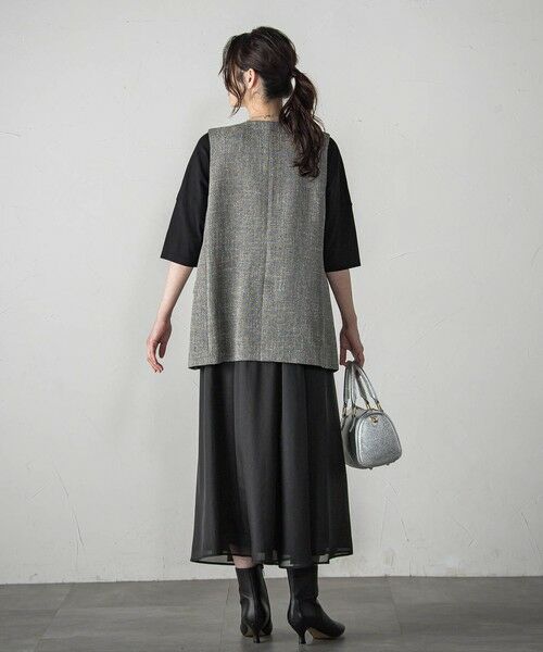 LAUTREAMONT / ロートレアモン ダウンジャケット・ベスト | トリッカースラブVカラージレ≪手洗い可能・防シワ・UV≫ | 詳細11