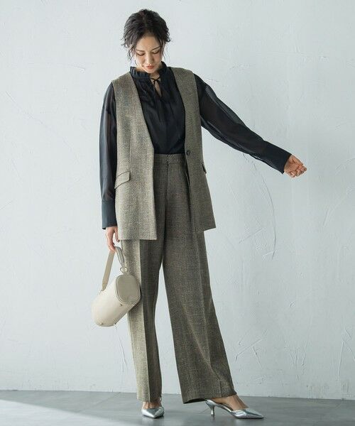 LAUTREAMONT / ロートレアモン ダウンジャケット・ベスト | トリッカースラブVカラージレ≪手洗い可能・防シワ・UV≫ | 詳細20