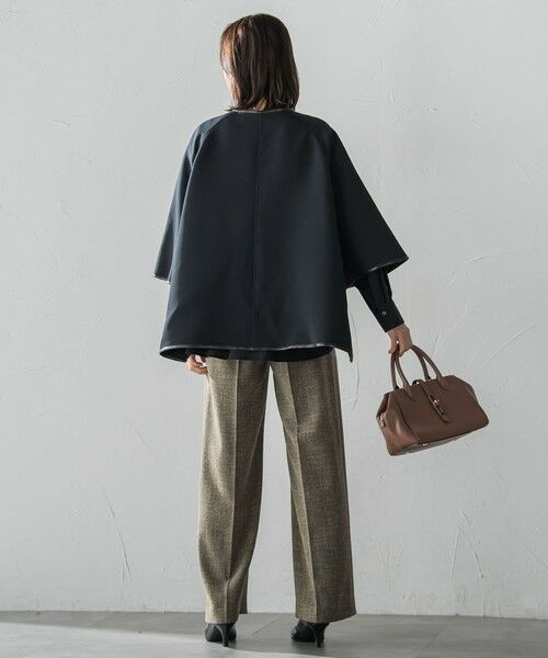 LAUTREAMONT / ロートレアモン テーラードジャケット | ライトポンチョジャケット ≪手洗い可能≫ | 詳細7