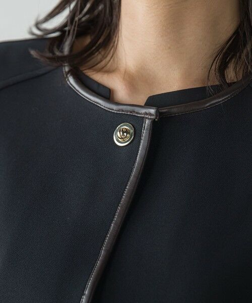 LAUTREAMONT / ロートレアモン テーラードジャケット | ライトポンチョジャケット ≪手洗い可能≫ | 詳細3