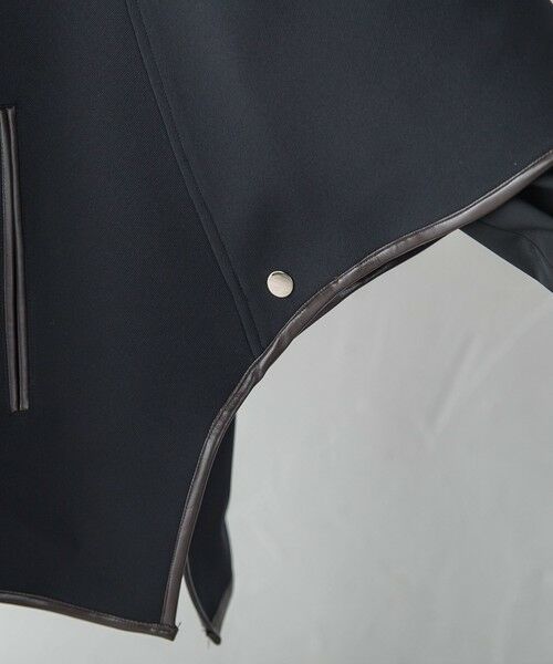 LAUTREAMONT / ロートレアモン テーラードジャケット | ライトポンチョジャケット ≪手洗い可能≫ | 詳細4