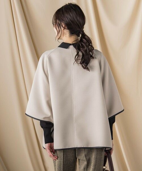 LAUTREAMONT / ロートレアモン テーラードジャケット | ライトポンチョジャケット ≪手洗い可能≫ | 詳細9