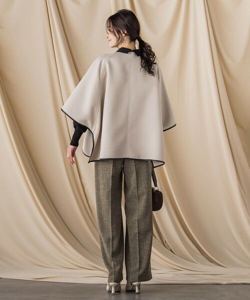 LAUTREAMONT / ロートレアモン テーラードジャケット | ライトポンチョジャケット ≪手洗い可能≫ | 詳細12