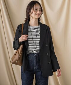 LAUTREAMONT / ロートレアモン テーラードジャケット | ダブルブレストジャケット ≪手洗い可能≫