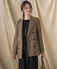 LAUTREAMONT / ロートレアモン テーラードジャケット | ダブルブレストジャケット ≪手洗い可能≫