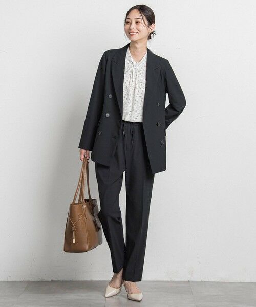 LAUTREAMONT / ロートレアモン テーラードジャケット | ダブルブレストジャケット ≪手洗い可能≫ | 詳細8