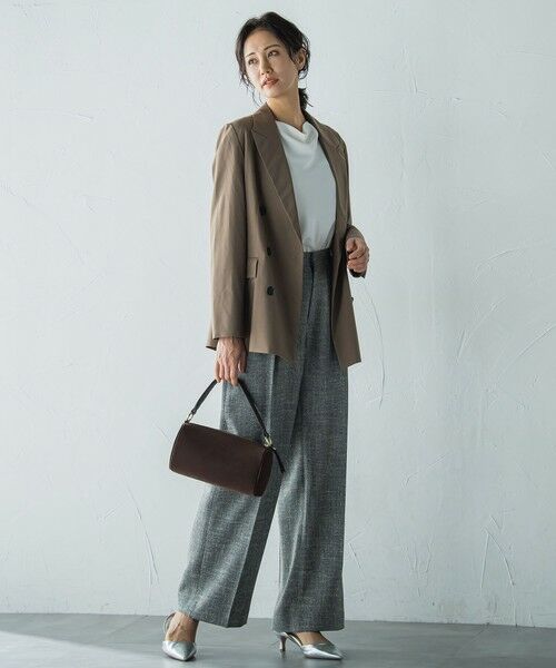 LAUTREAMONT / ロートレアモン テーラードジャケット | ダブルブレストジャケット ≪手洗い可能≫ | 詳細14