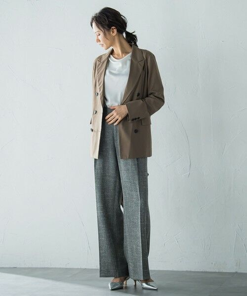 LAUTREAMONT / ロートレアモン テーラードジャケット | ダブルブレストジャケット ≪手洗い可能≫ | 詳細15