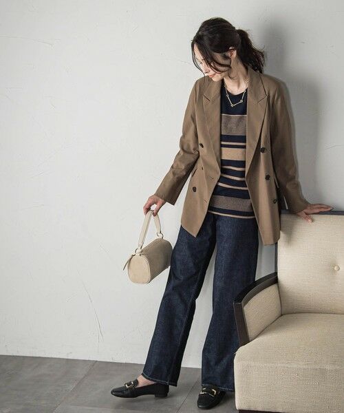 LAUTREAMONT / ロートレアモン テーラードジャケット | ダブルブレストジャケット ≪手洗い可能≫ | 詳細16