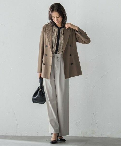 LAUTREAMONT / ロートレアモン テーラードジャケット | ダブルブレストジャケット ≪手洗い可能≫ | 詳細20