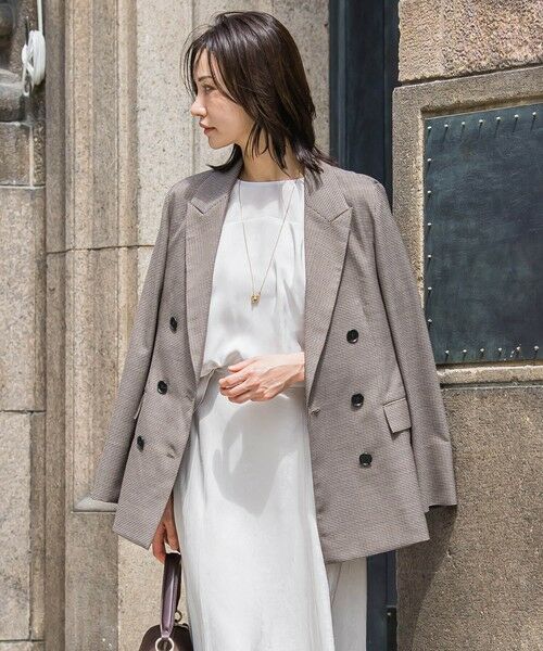 LAUTREAMONT / ロートレアモン テーラードジャケット | ダブルブレストジャケット ≪手洗い可能≫ | 詳細29