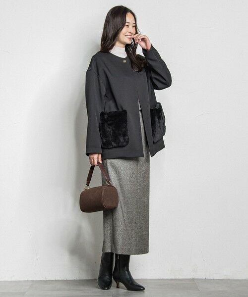 LAUTREAMONT / ロートレアモン テーラードジャケット | トリプルクロスファーポケットジャケット≪手洗い可能≫ | 詳細3