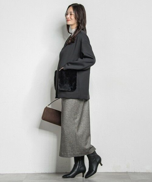 LAUTREAMONT / ロートレアモン テーラードジャケット | トリプルクロスファーポケットジャケット≪手洗い可能≫ | 詳細4