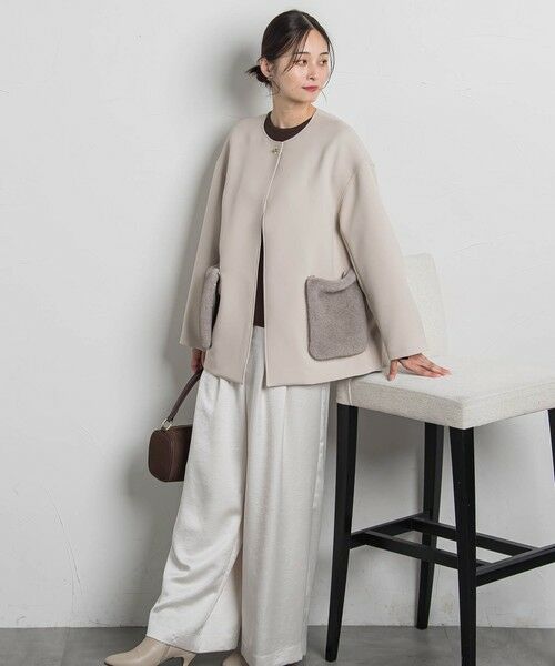 LAUTREAMONT / ロートレアモン テーラードジャケット | トリプルクロスファーポケットジャケット≪手洗い可能≫ | 詳細19