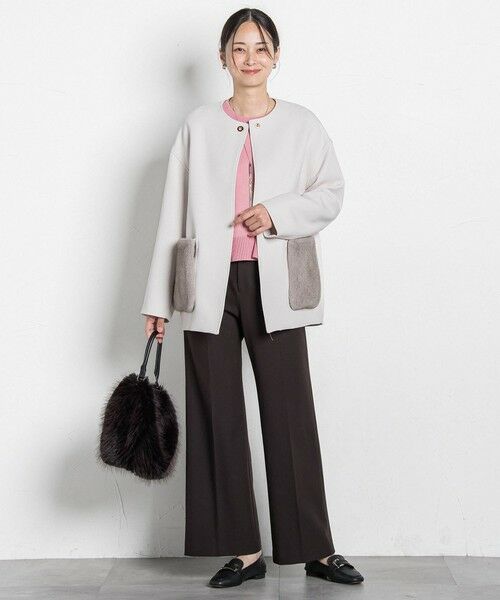 LAUTREAMONT / ロートレアモン テーラードジャケット | トリプルクロスファーポケットジャケット≪手洗い可能≫ | 詳細21