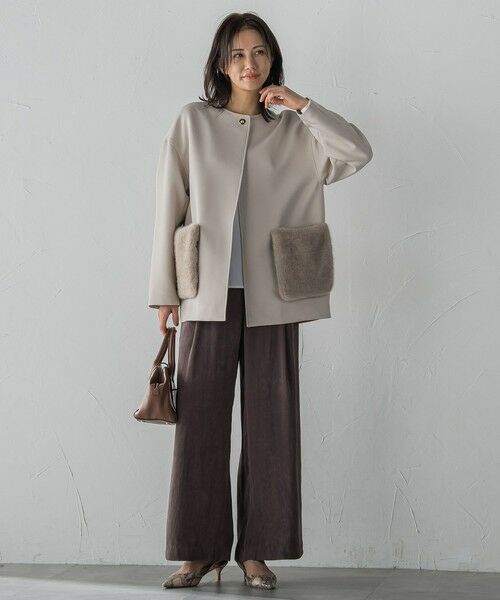 LAUTREAMONT / ロートレアモン テーラードジャケット | トリプルクロスファーポケットジャケット≪手洗い可能≫ | 詳細17