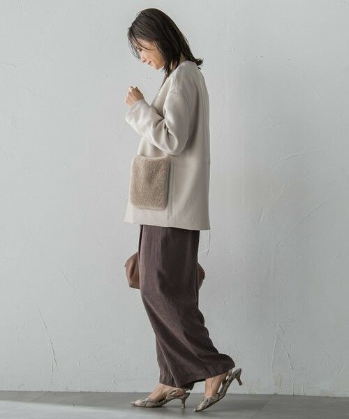 LAUTREAMONT / ロートレアモン テーラードジャケット | トリプルクロスファーポケットジャケット≪手洗い可能≫ | 詳細18