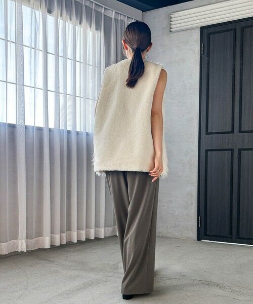 LAUTREAMONT / ロートレアモン テーラードジャケット | 【WEB限定】シャギーライトジレ | 詳細6