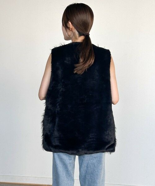 LAUTREAMONT / ロートレアモン テーラードジャケット | 【WEB限定】シャギーライトジレ | 詳細10