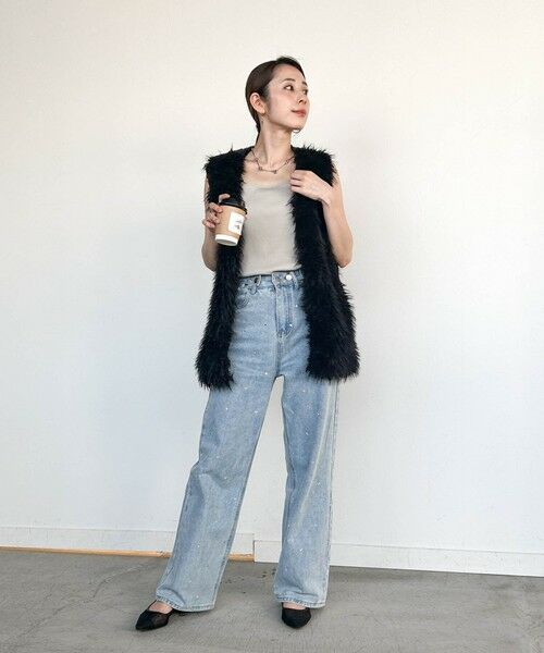 LAUTREAMONT / ロートレアモン テーラードジャケット | 【WEB限定】シャギーライトジレ | 詳細11