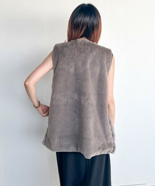 LAUTREAMONT / ロートレアモン テーラードジャケット | 【WEB限定】シャギーライトジレ | 詳細16